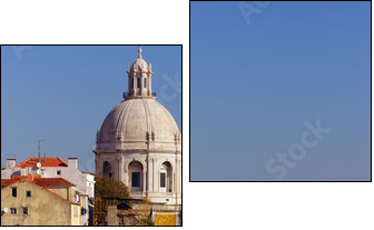 Lisbon View - Two-piece canvas print, Diptych
