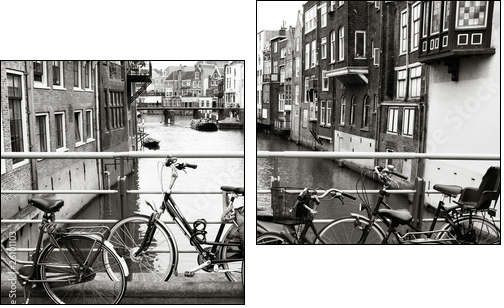 Netherlands - Dordrecht - Two-piece canvas print, Diptych