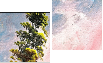 Summer landscape - Two-piece canvas print, Diptych
