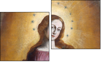 Our Lady Immaculate 2 - Two-piece canvas print, Diptych