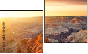 Grand Canyon - Two-piece canvas print, Diptych