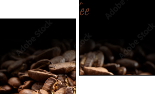 coffee - Two-piece canvas print, Diptych