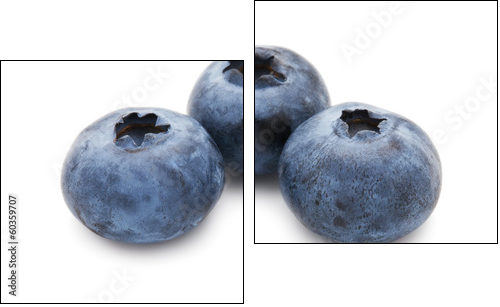 Blueberry - Two-piece canvas print, Diptych