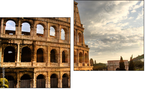 Roma, Colosseo - Two-piece canvas print, Diptych
