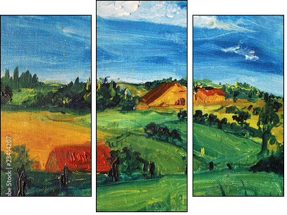ittre 1 - Three-piece canvas print, Triptych