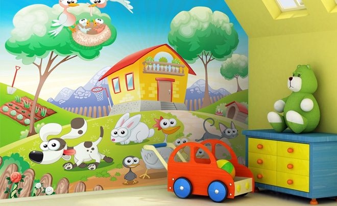 Toddler-at-a-farm-for-children-wallpapers-demur