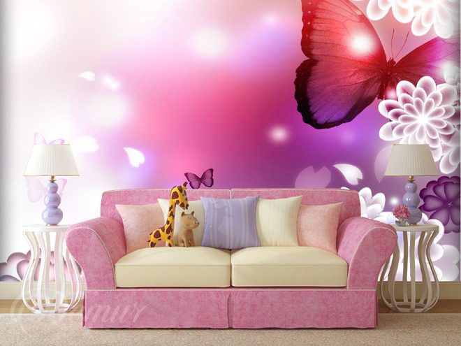 A Butterfly Story - Girl's room - Wallpapers – Demur