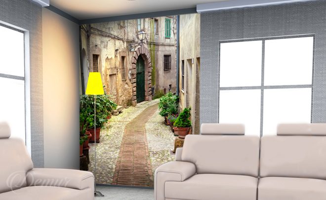 The-charm-of-alleys-wall-mural-alleys-wall-murals-demur-alley-wallpapers-demur