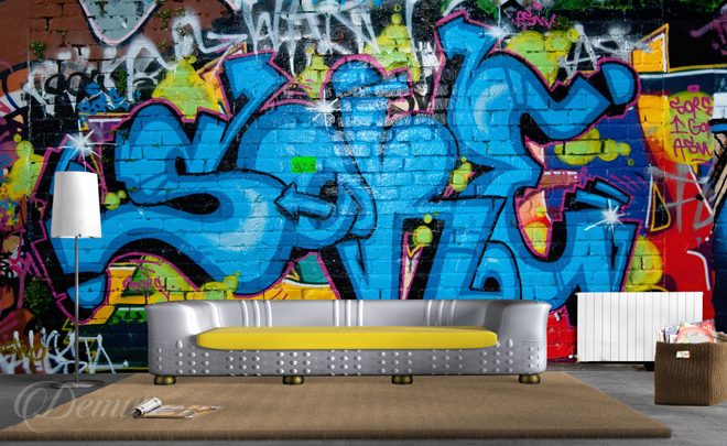 Home-graffiti-wall-mural-for-teenagers-wallpapers-demur