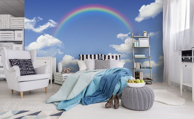 Rainbow-on-the-horizon-bedroom-wallpapers-demur
