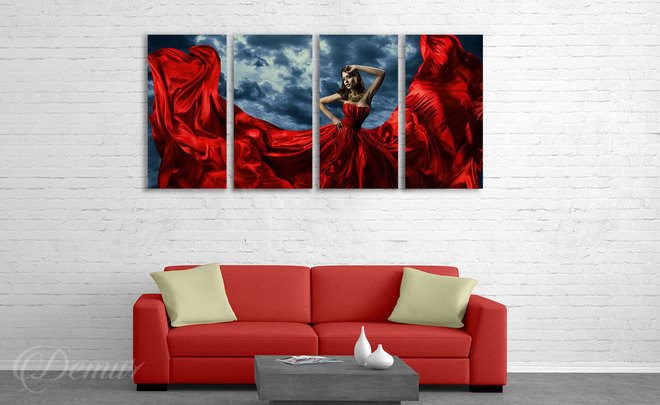 A-woman-a-tangle-of-emotions-of-people-canvas-prints-demur
