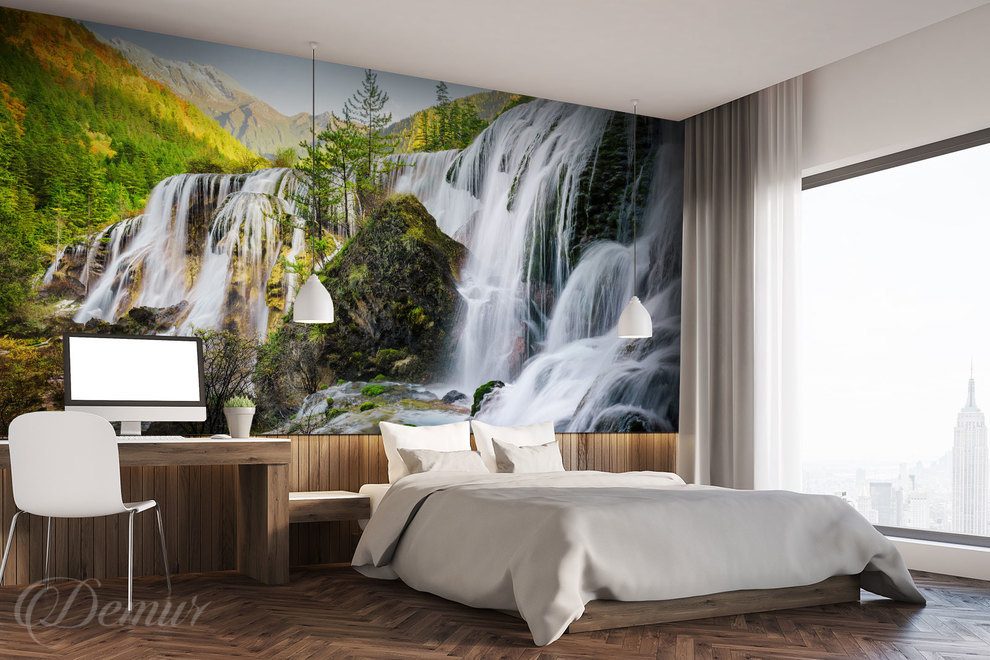 In-the-bay-of-falling-water-waterfall-wallpapers-demur