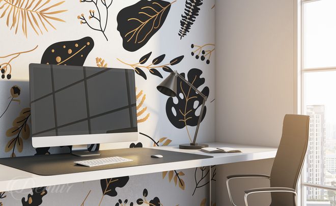 Contemporary-plant-design-office-wallpapers-demur