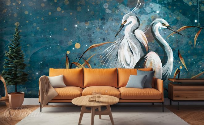Bird-beauty-in-the-main-role-living-room-wallpapers-demur