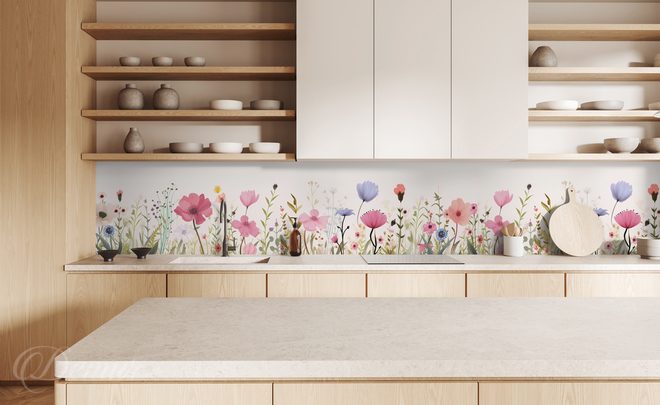 Like-in-a-colorful-meadow-kitchen-wallpapers-demur