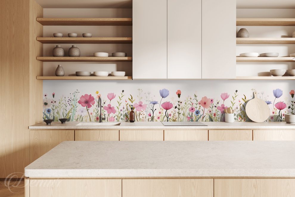 Like-in-a-colorful-meadow-kitchen-wallpapers-demur